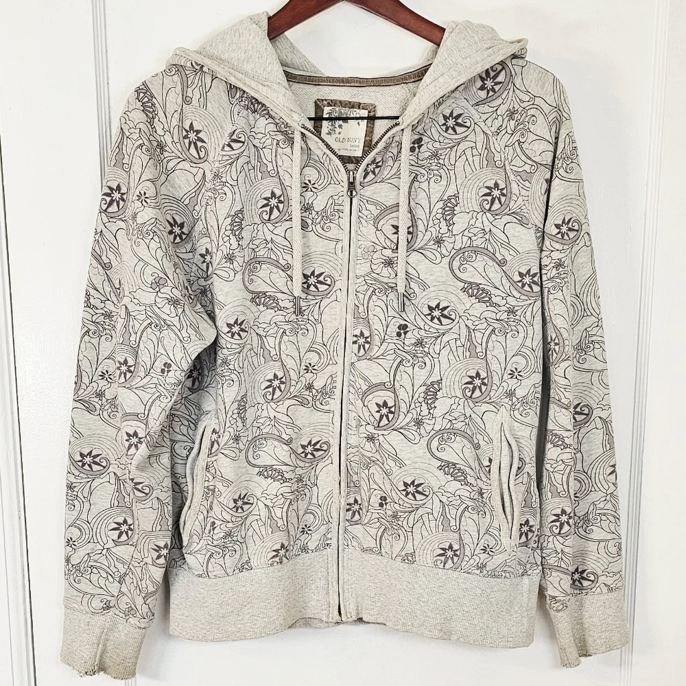 Rare Psychedelic Floral Hoodie - Picture 12 of 12